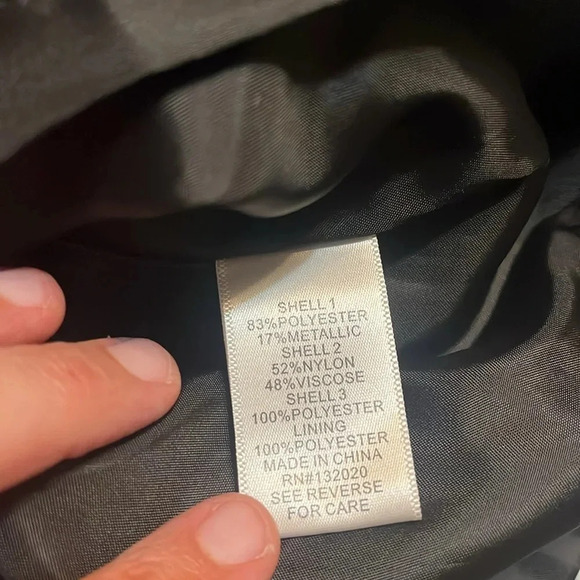 Lovely by Adrianna Papell Women’s Party Dress Size 12 Lace and Metallic - Picture 10 of 10